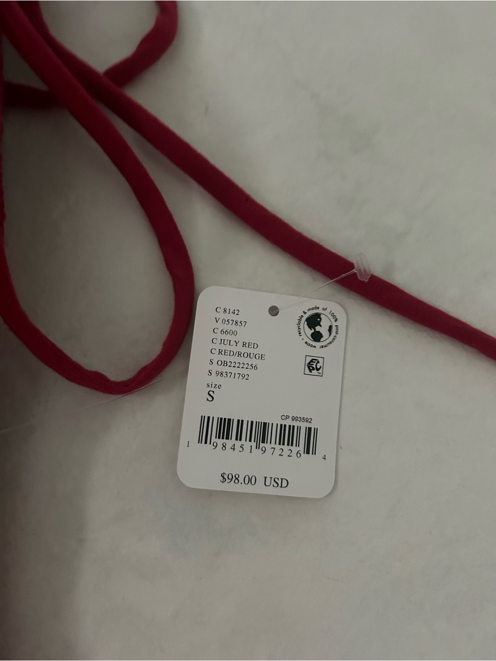 FREE PEOPLE by free-est Sterling Maxi Dress In July Red Size Small- NWT! - Picture 8 of 11